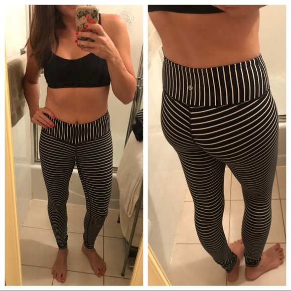 RARE Lululemon Parallel Stripe Wunder Unders!